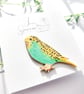 Hand-painted Bird Brooch - Image 2