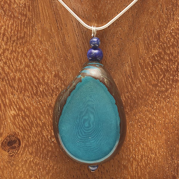 Lazuli-Turquoise Pendant