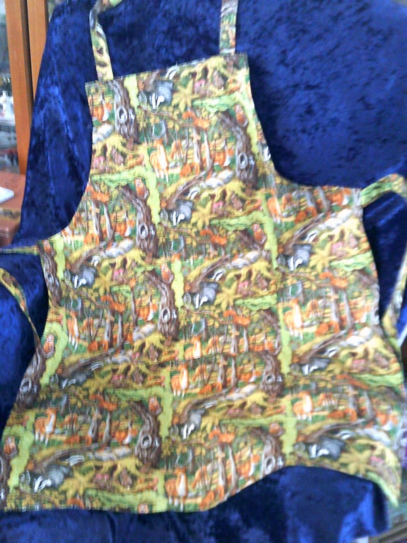 Woodland Wildlife Adult Apron