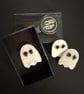 Love Tokens: Cold Porcelain Sheet Ghost Brooch - Image 4