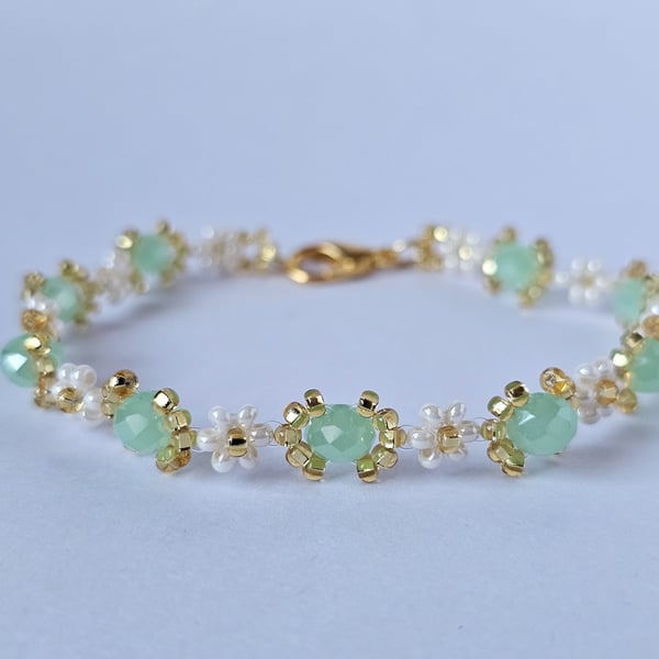 Handmade beaded bracelet