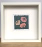 Small Square framed print 'Bindweed' floral wall art