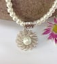  Pearl Flower Necklace - Image 1