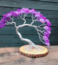 Asymmetric Wire Bonsai Tree Sculpture – Personalised Handmade Tree Art - Image 1