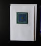 Individually Hand Crafted Embroidered Tapestry Blank Card - Image 1