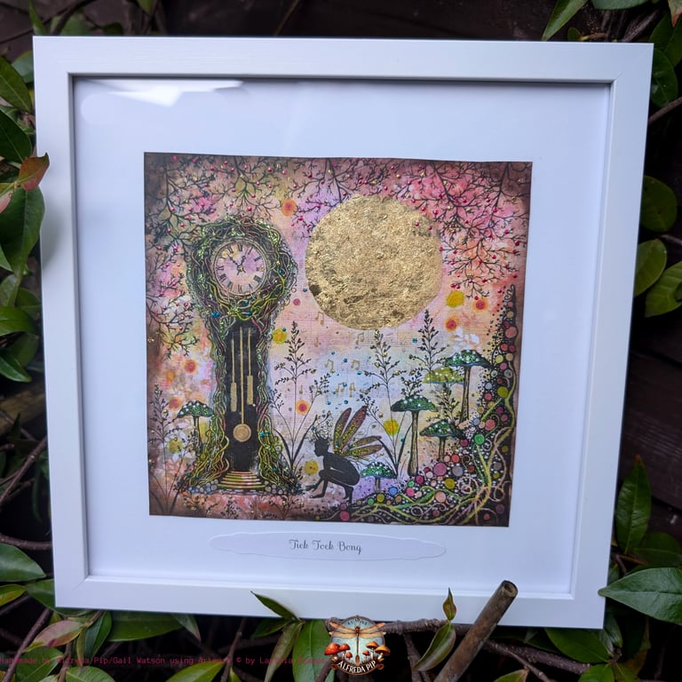 Tick Tock Bong in a Frame