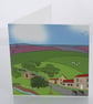Hutton-le-Hole Yorkshire Moors greeting card - Image 1