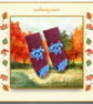 Raccoon Socks - Image 1