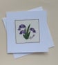 Embroidered Bluebells Mother's Day Card