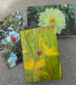 Pack of 3 nature themed greeting cards, with original photographed images