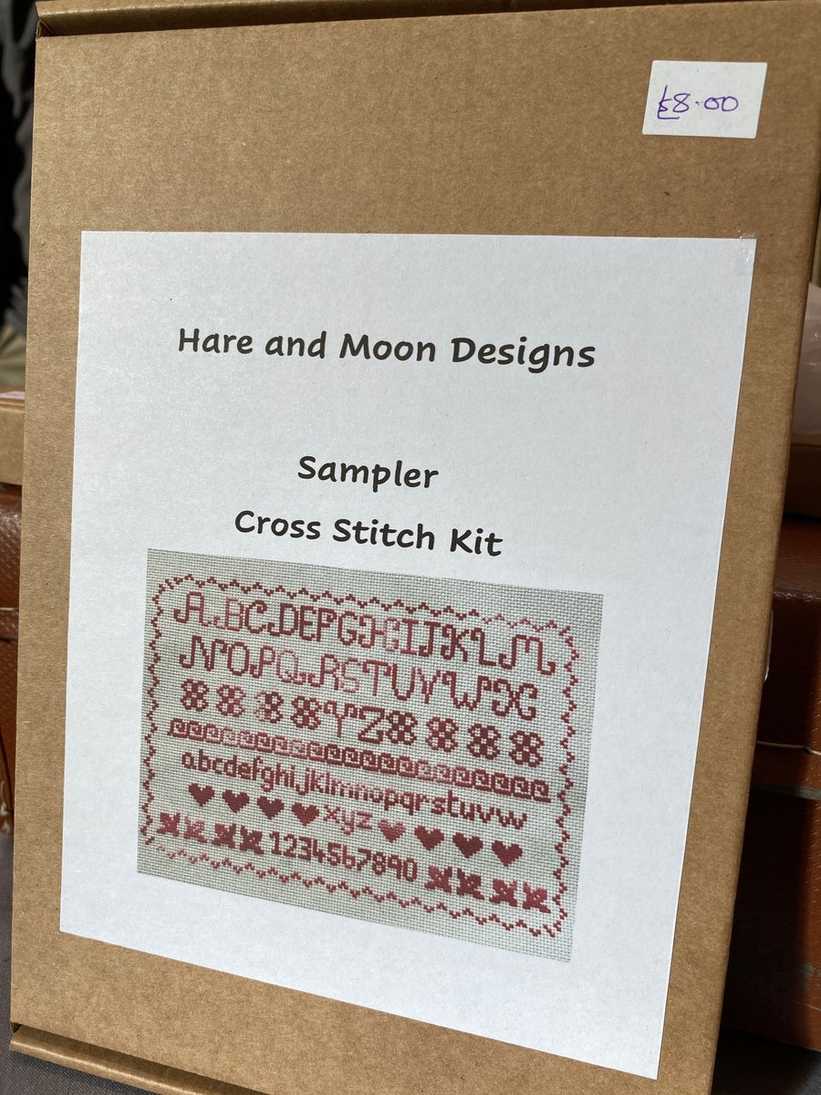 Sampler cross stitch kit