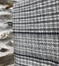 William cushion - Grey & Ecru. Handwoven in Wales - Image 7