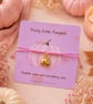 Pretty Little Pumpkin Bracelet - Pumpkin Charm Bracelet - Adjustable Autumn Frie