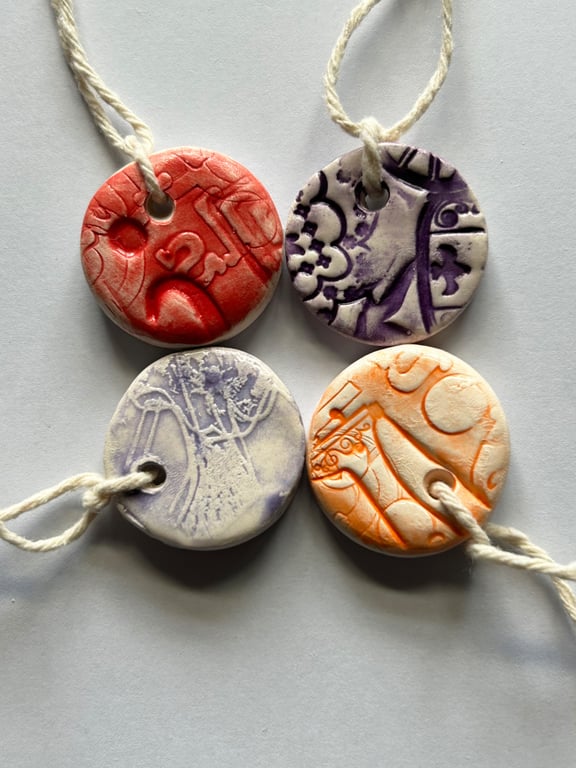 Set of Ceramic Gift Tag: Little Keepsakes, Love Tokens