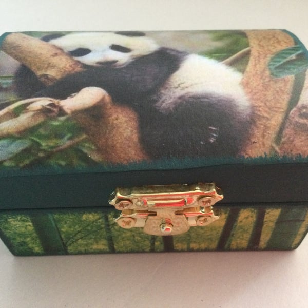 Panda design trinket box