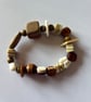 An attractive chunky bracelet 