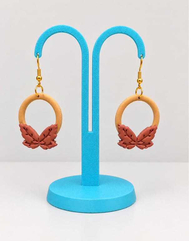 Wreath earrings