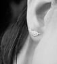 Eco silver narwhal studs - Image 5