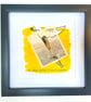 Diving Bird; framed image, mounted and printed on card and handmade paper - Image 3