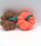 Medium Size Hand Knitted Pumpkins, Home Decorations, Colour Choice, Halloween - Image 3