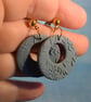 Botanical Hoop Statement Earrings - Image 2