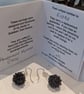 Handmade Murano Glass Blackberries on Sterling Silver Hooks - Image 3