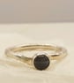Handmade Sterling Silver Grey Moonstone Ring - Image 10