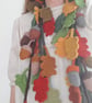 Hand knitted acorn Garland  - Image 6