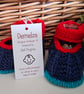 Hand Knitted Gender Neutral Baby Shoes Newborn - Image 5