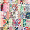 50 Liberty Tana Lawn 2.5inch Charm Squares - Multicolour Florals