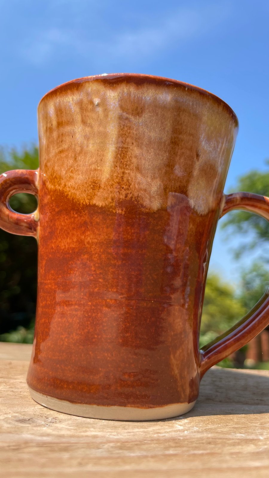 MadeWithMud DigniTEA Mug with side loop support