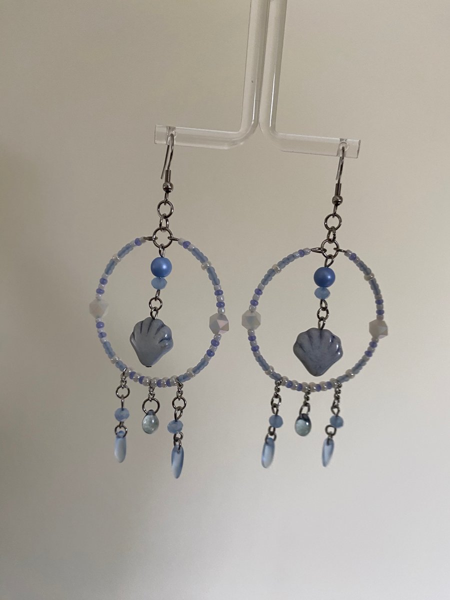 Thandie - seashell earrings 