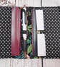Exotic fabric passport holder and organiser - Image 2