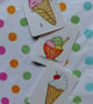 Cherry On Top - Ice Cream Cone - Original ACEO art - Image 4