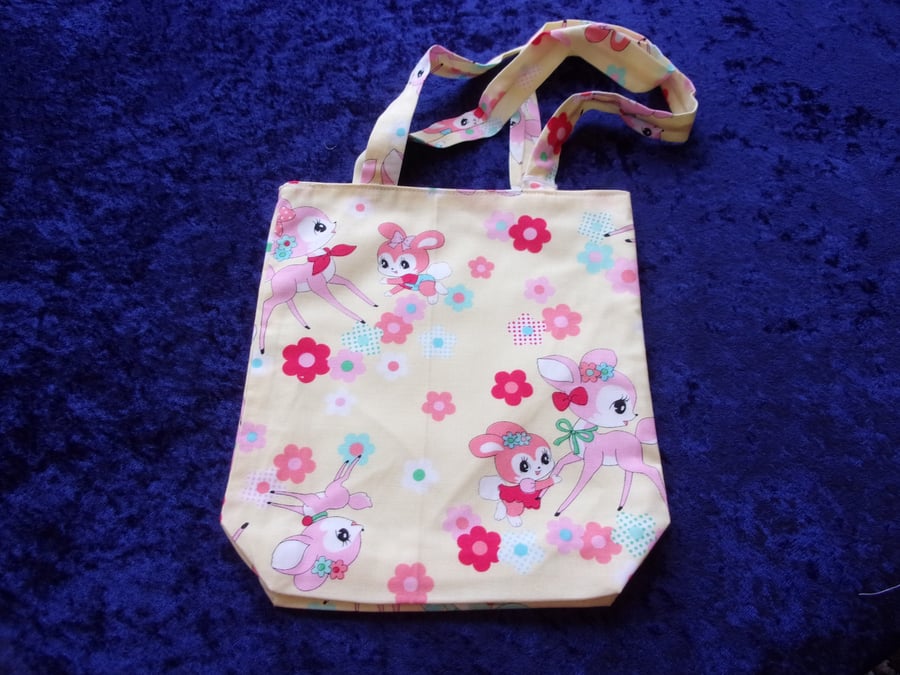 Baby Deer Fabric Bag