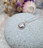 Sterling Silver Pebble Necklace with Silver Star - JBJ2022 - Image 4