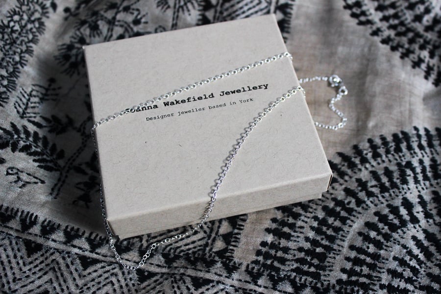 Sterling silver necklace chain