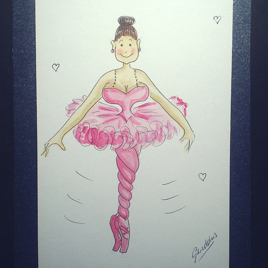 original cartoon ballerina