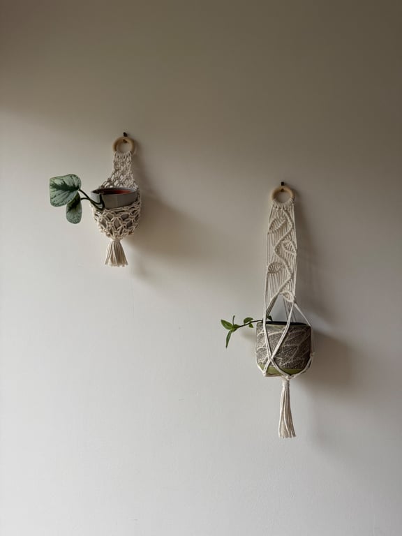 Macrame Plant Hangers 2 Pack