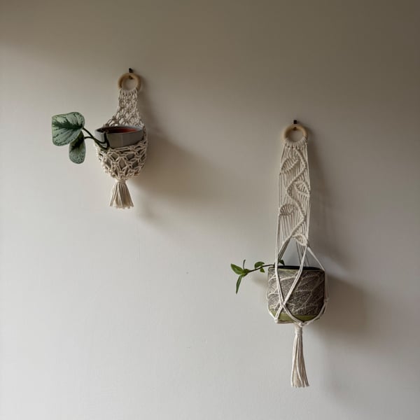 Macrame Plant Hangers 2 Pack