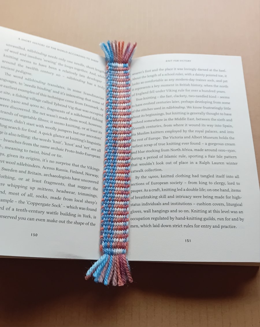 Handwoven bookmark 