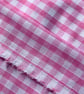 4 Metres of Pink and White Gingham Fabric Dressmaking Fabric Polycotton - Image 2