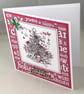 Festive tree Christmas card - Image 6
