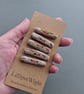 Five driftwood toggle buttons - Image 1