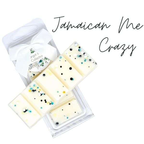 Jamaican Me Crazy  Wax Melts  UK  50G  Luxury  Natural  Highly Scented