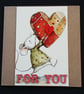 Pack of 2 "for you" cards - Image 2