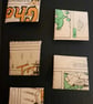 Set of Five Vintage Comic Paper Corner Bookmarks - Image 1