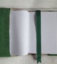 SOLD - A6 'Harris Tweed' Reusable Notebook, Diary Cover - Flying Scotsman - Image 4
