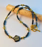 Hematite Necklace With Dragonflies, Mother's Day, Birthday, Anniversary Gifts - Image 1