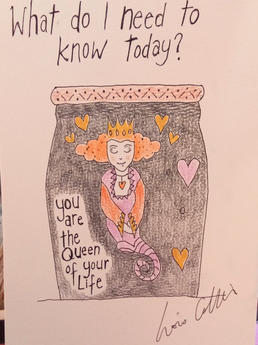 SALE Small Prophets inspired original drawing "Queen of your life"